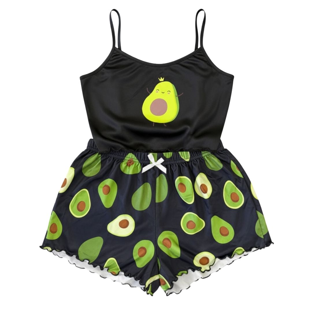 PIJAMA SET 2 PIEZAS “AGUACATE”