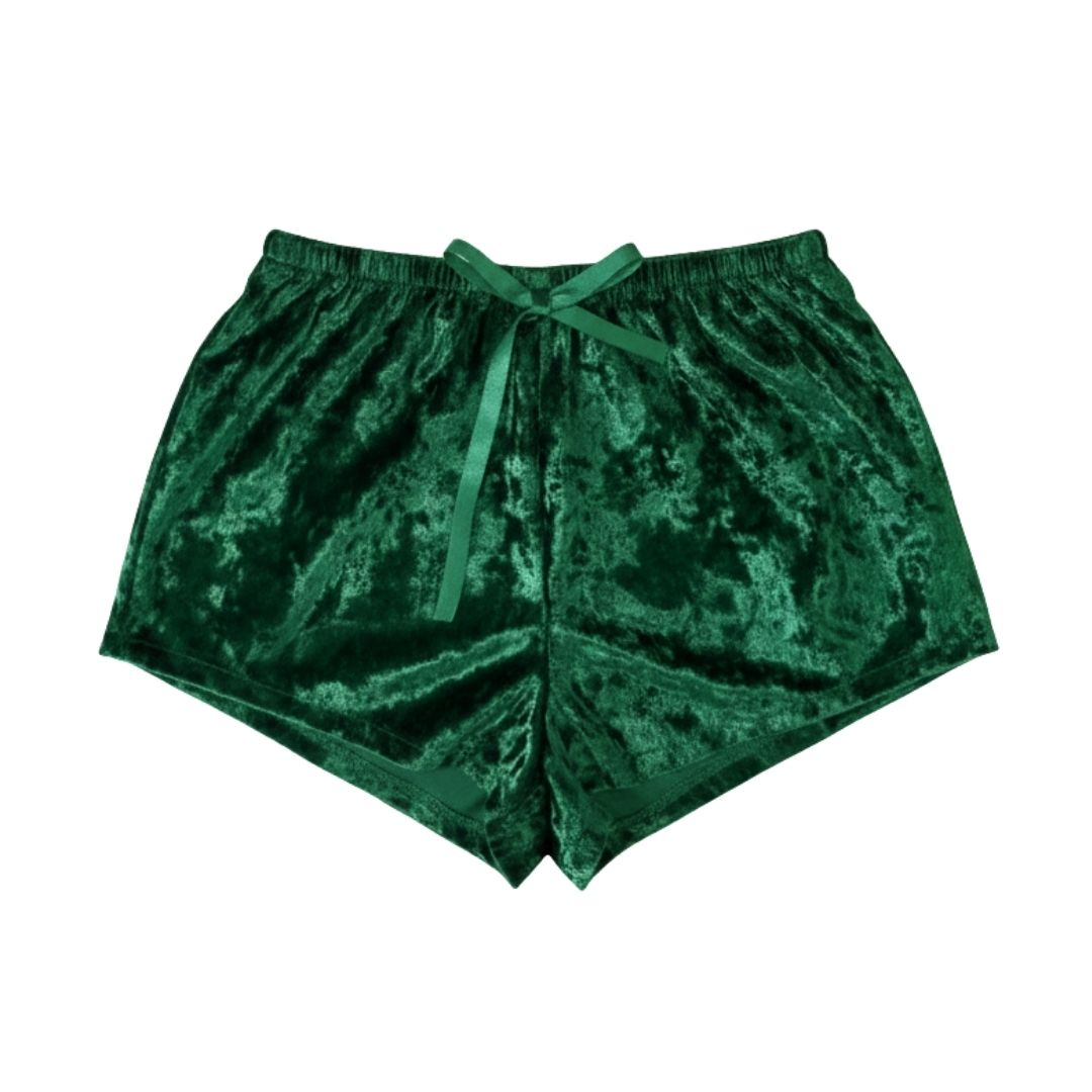 PIJAMA SET 2 PIEZAS (VELVET) VERDE ESMERALDA