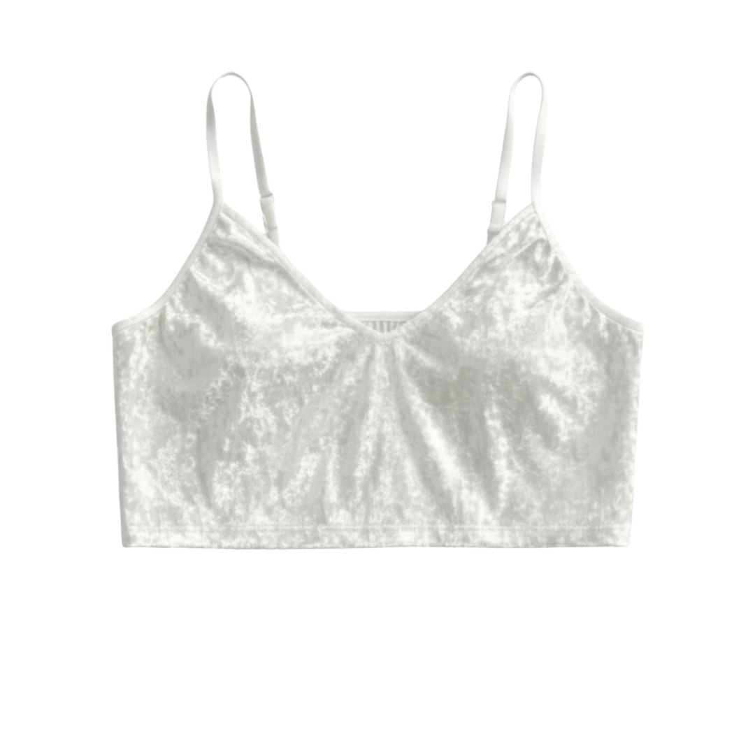 PIJAMA SET 2 PIEZAS (VELVET) BLANCA