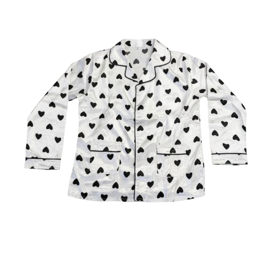 PIJAMA SET 7 PIEZAS “CORAZONES”