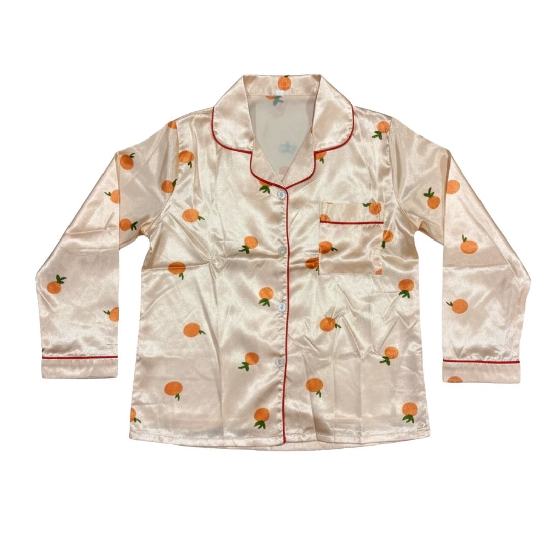 PIJAMA SET 7 PIEZAS “NARANJA”