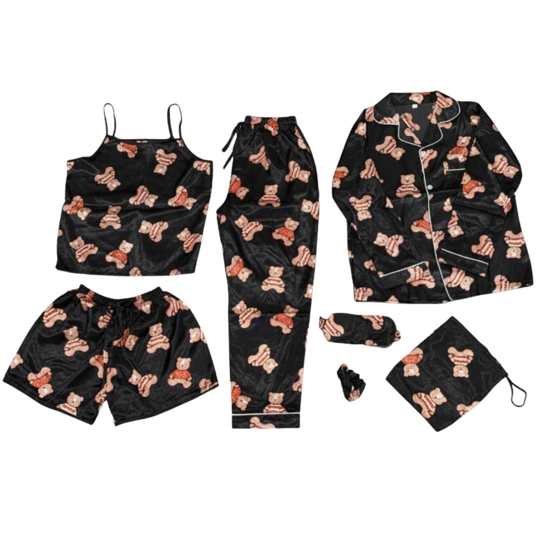 PIJAMA SET 7 PIEZAS “OSITOS”